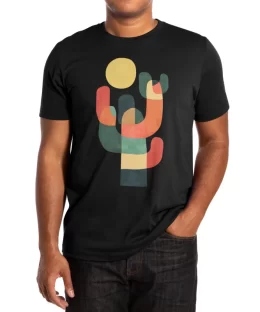 Mid-century saguro cacti