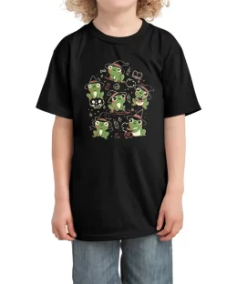 Spooky Frogs - Cute Magic Wizard Frogs Halloween Gift