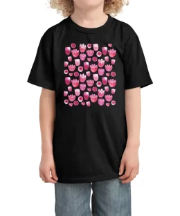 Fancy Pink Watercolor Flowers