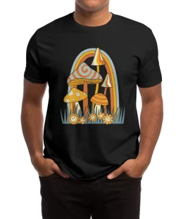 Rainbow on Mushrooms