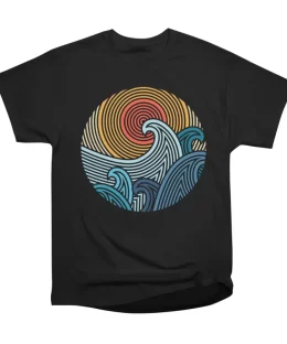 Sunset and Waves patterns