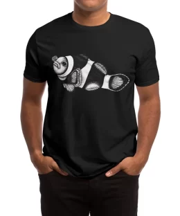 Black onyx clownfish illustration